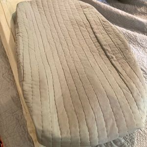 Organic latex changing pad with wool cover coyuchi organic cotton cover
